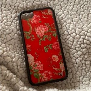 Wildflower Red Floral iPhone 6/7/8 Case